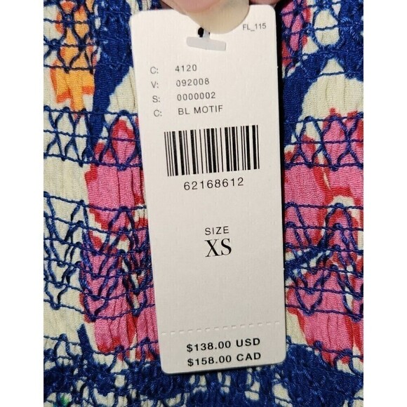 New Anthropologie Sz XS Plenty by Tracy Reese Flounced Mini Skirt Floral $138 - Picture 3 of 5